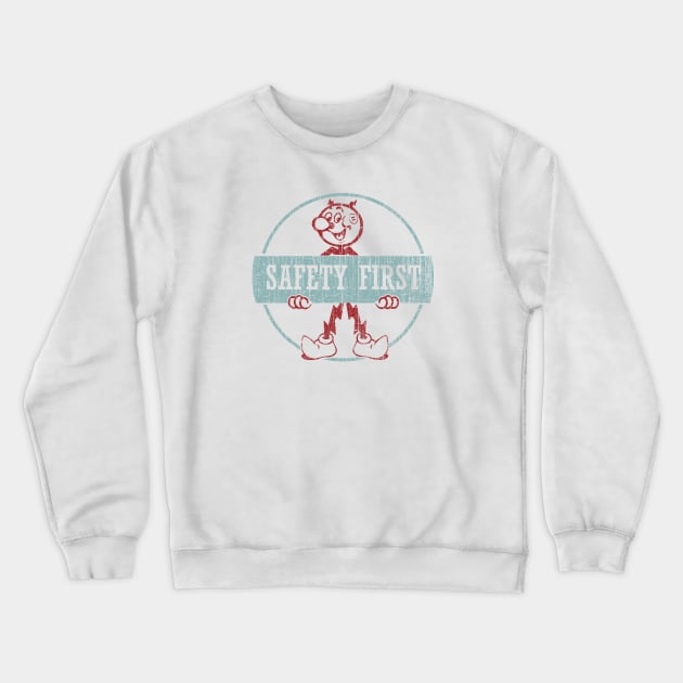 safety first Crewneck Sweatshirt by vender